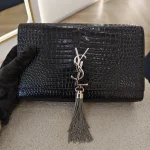 YSL, Kate Tassel Bag, , Black, Very Very  Good - Image 11