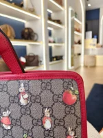 Gucci, Kids Peter Rabbit x Gucci Tote Bag , , Beige, Good - Image 15
