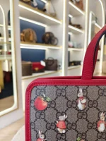 Gucci, Kids Peter Rabbit x Gucci Tote Bag , , Beige, Good - Image 16