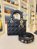 Dior, Lady, Small, Black, Very Very  Good - Image 5