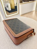 Celine, Teen Triomphe Bag, Teen, Brown, Very Very  Good - 图片 15