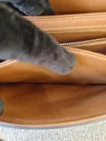Celine, Teen Triomphe Bag, Teen, Brown, Very Very  Good - 图片 24