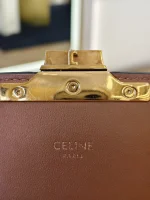 Celine, Teen Triomphe Bag, Teen, Brown, Very Very  Good - 图片 27