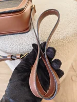 Celine, Teen Triomphe Bag, Teen, Brown, Very Very  Good - 图片 32
