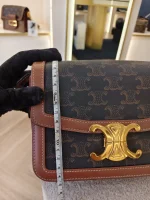 Celine, Teen Triomphe Bag, Teen, Brown, Very Very  Good - 图片 34