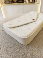 Louis Vuitton, Felicie Pochette, , White, New - Image 8