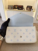 Louis Vuitton, Felicie Pochette, , White, New - Image 18