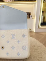 Louis Vuitton, Felicie Pochette, , White, New - Image 21