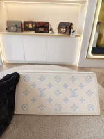 Louis Vuitton, Felicie Pochette, , White, New - Image 36