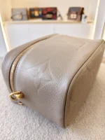 Louis Vuitton, Monogram Empreinte Giant Vanity PM, PM, Gray, Like New - Image 10