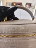 Louis Vuitton, Monogram Empreinte Giant Vanity PM, PM, Gray, Like New - Image 20