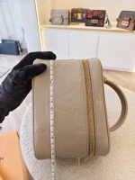 Louis Vuitton, Monogram Empreinte Giant Vanity PM, PM, Gray, Like New - Image 25