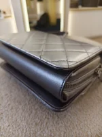 Chanel, Chanel Metallic l Mini Flap Bag, 7", Silver, Very Very  Good - Image 18
