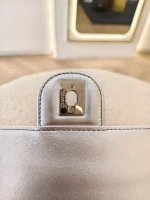 Chanel, Chanel Metallic l Mini Flap Bag, 7", Silver, Very Very  Good - Image 33