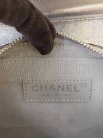 Chanel, Chanel Metallic l Mini Flap Bag, 7", Silver, Very Very  Good - Image 37