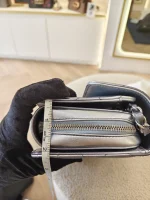 Chanel, Chanel Metallic l Mini Flap Bag, 7", Silver, Very Very  Good - Image 54