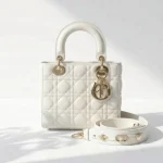 Dior, Lady My ABC, Small, White, Very Very  Good