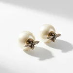 Dior, Tribales Bee Earrings, , Gold, Very Very  Good