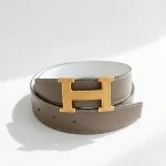 Hermes, Reversible Belt, 90, Brown, Like New