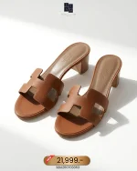 Hermes, Oasis Sandal, 38, Gold, New