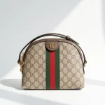 Gucci, Ophidia small shoulder bag, Small, Beige, Very Good