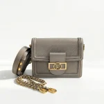 Louis Vuitton, Dauphine, Mini, Gray, Like New