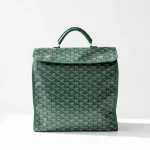 Goyard, Goyard Saint Leger Backpack, , Green, New