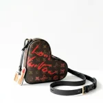 Louis Vuitton, Monogram Fall In Love Sac Coeur, , Brown, Like New