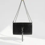 YSL, Kate Tassel Bag, , Black, Very Very  Good