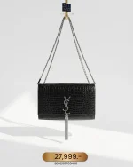 YSL, Kate Tassel Bag, , Black, Very Very  Good