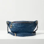 Chanel, Fanny Pack, , Blue, Very Good