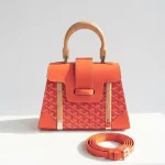 Goyard, Saigon Structured, PM, Orange, Like New