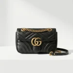 Gucci, GG Marmont , 22, Black, Very Very  Good