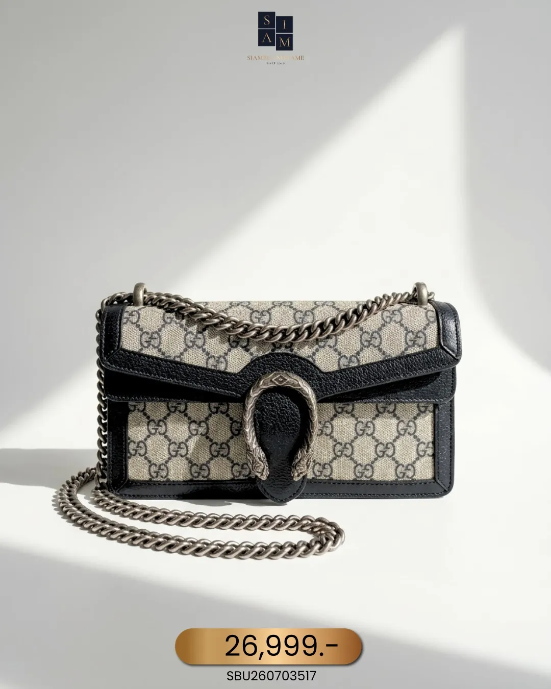 SBU260703517 Gucci, Dionysus, Small, Beige, Very Very Good - Image 1