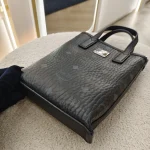 MCM, Essential Crossbody Bag in Viseto, Mini, Black, Very Very  Good - Image 6