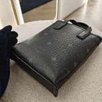 MCM, Essential Crossbody Bag in Viseto, Mini, Black, Very Very  Good - Image 8