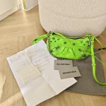 Balenciaga, Le Cagole XS, Mini, Green, Very Very  Good - Image 18