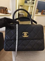 Chanel, Trendy CC Flap Bag with Top Handle, Small, Black, Very Very  Good - Image 41