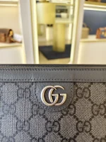 Gucci, Gucci Ophidia, , Gray, Like New - Image 24