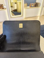 Chanel, 23B Mini Top Handle Flap Bag,  8", Black, Very Very  Good - Image 30