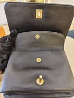 Chanel, 23B Mini Top Handle Flap Bag,  8", Black, Very Very  Good - Image 34