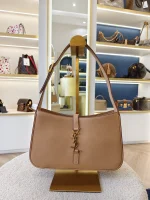 YSL, Le 5 A 7 Hobo Bag, , Beige, Very Good - Image 2