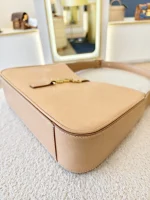 YSL, Le 5 A 7 Hobo Bag, , Beige, Very Good - Image 10