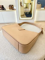 YSL, Le 5 A 7 Hobo Bag, , Beige, Very Good - Image 13