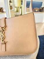 YSL, Le 5 A 7 Hobo Bag, , Beige, Very Good - Image 16