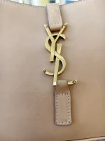 YSL, Le 5 A 7 Hobo Bag, , Beige, Very Good - Image 19