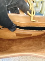 YSL, Le 5 A 7 Hobo Bag, , Beige, Very Good - Image 26