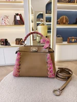 Fendi, Mini Peekaboo, Mini, Beige, Very Good - Image 3