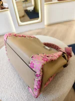 Fendi, Mini Peekaboo, Mini, Beige, Very Good - Image 12