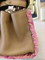 Fendi, Mini Peekaboo, Mini, Beige, Very Good - Image 14